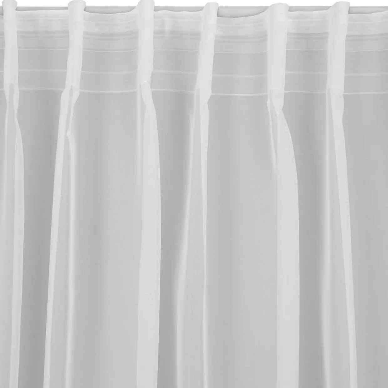 Firana do salonu biała SIMONE 300x300 cm