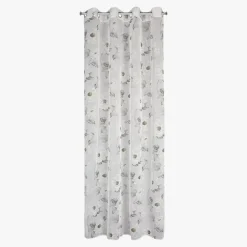 Firana do salonu biało-oliwkowa BESSY 140x250 cm