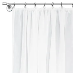 Firana kreszowana DIANA z taśmą marszczącą 130x160 cm