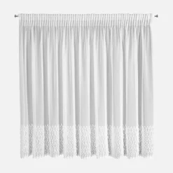 Firana na taśmie biała AMY 300x150 cm