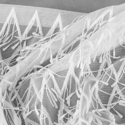 Firana na taśmie biała AMY 300x150 cm