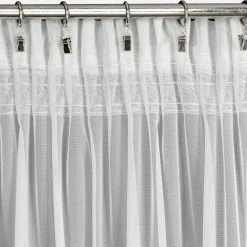 Firana na taśmie biała AMY 300x150 cm