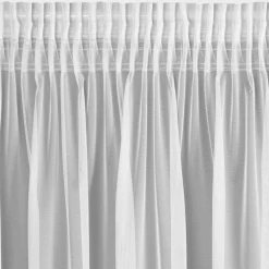 Firana na taśmie biała AMY 300x150 cm