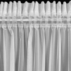 Firana na taśmie biała AMY 300x150 cm