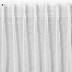 Firana na taśmie flex biała LAYLA 300x300 cm