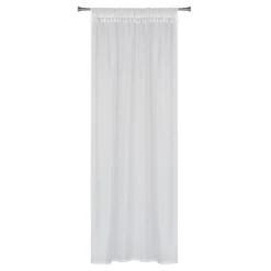 Firana z makramą i tunelem AZUL 140x260 cm