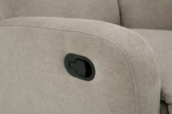 Fotel beżowy z funkcją relaks BLOOM