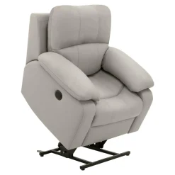 Fotel beżowy z funkcją relaks OPUS