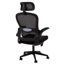 Fotel biurowy czarny KZANO