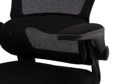 Fotel biurowy czarny KZANO