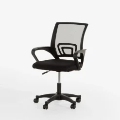 Fotel biurowy czarny LINERTA
