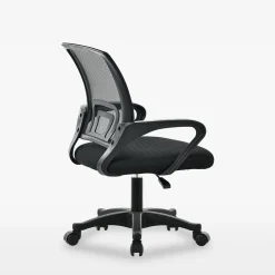 Fotel biurowy czarny LINERTA