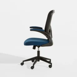 Fotel biurowy granatowo-czarny SARBIENO