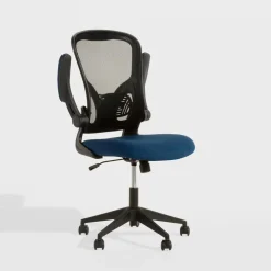 Fotel biurowy granatowo-czarny SARBIENO