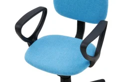 Fotel biurowy jasnoniebieski NUPIG
