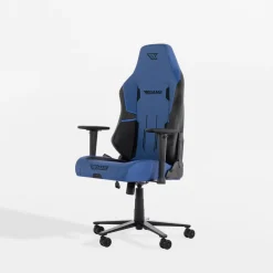 Fotel biurowy niebieski VEDNES