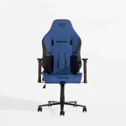 Fotel biurowy niebieski VEDNES