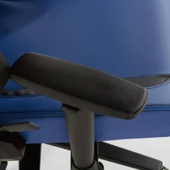 Fotel biurowy niebieski VEDNES