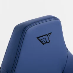 Fotel biurowy niebieski VEDNES