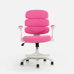 Fotel biurowy różowy MIUSO