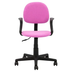 Fotel biurowy różowy NUPIG