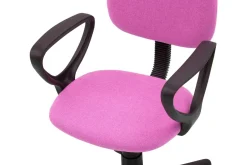 Fotel biurowy różowy NUPIG