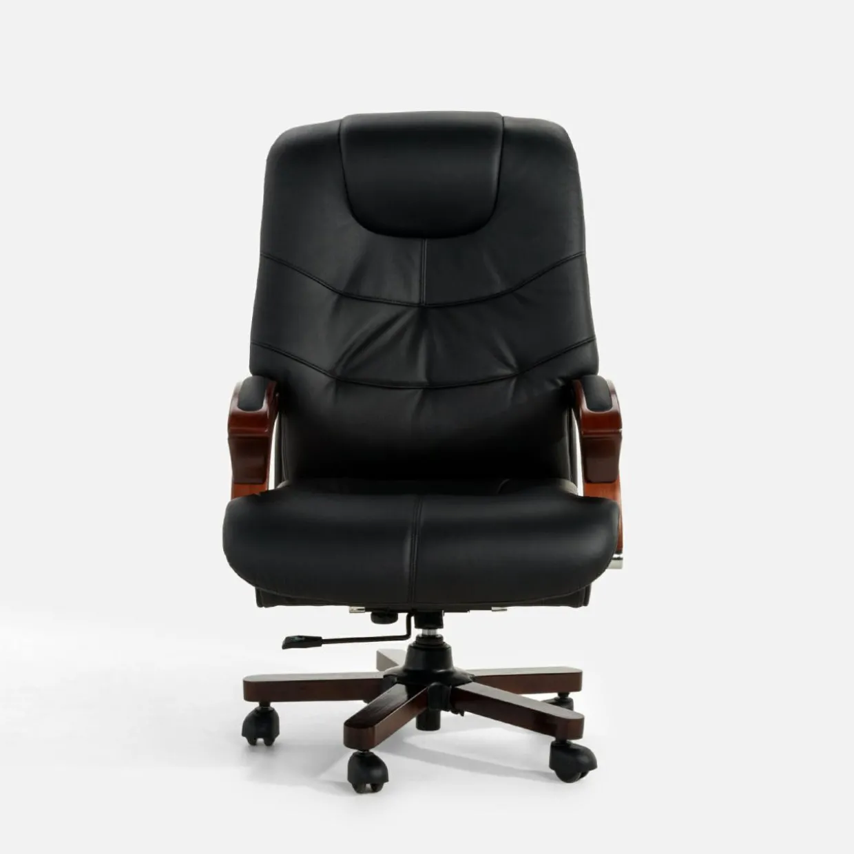 Fotel biurowy skórzany MONARCHE