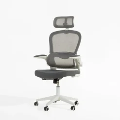 Fotel biurowy szary KZANO