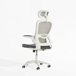 Fotel biurowy szary KZANO