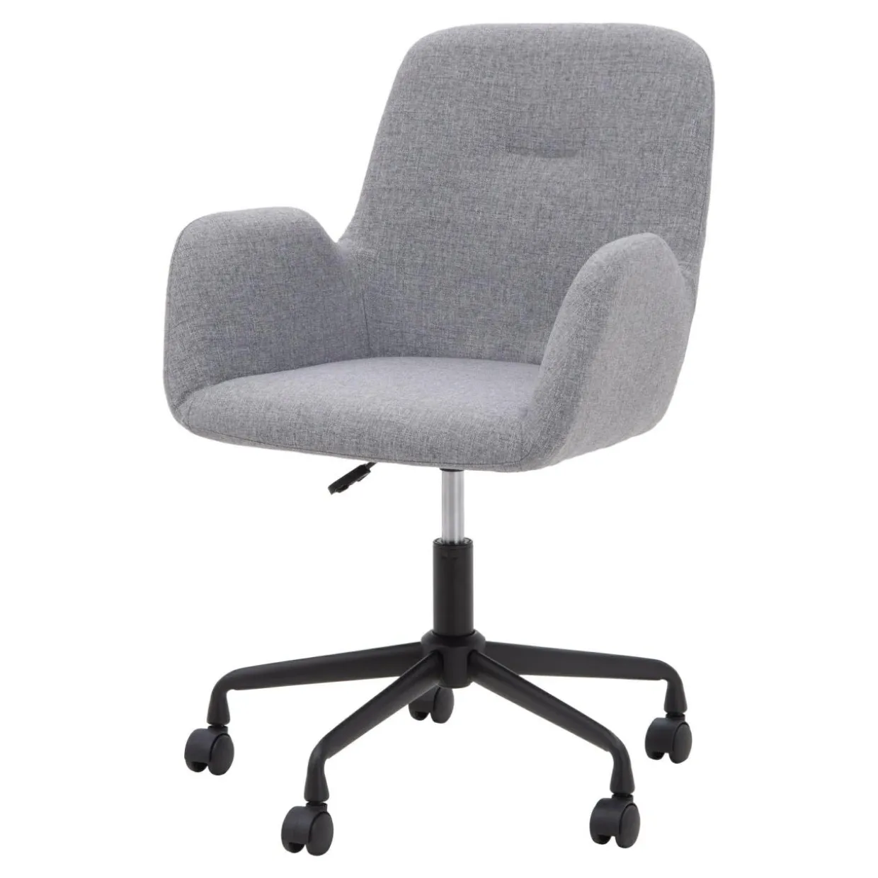 Fotel biurowy szary LERMA