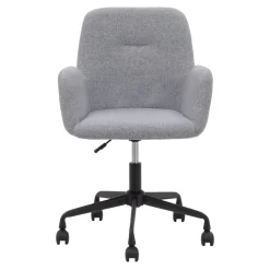Fotel biurowy szary LERMA