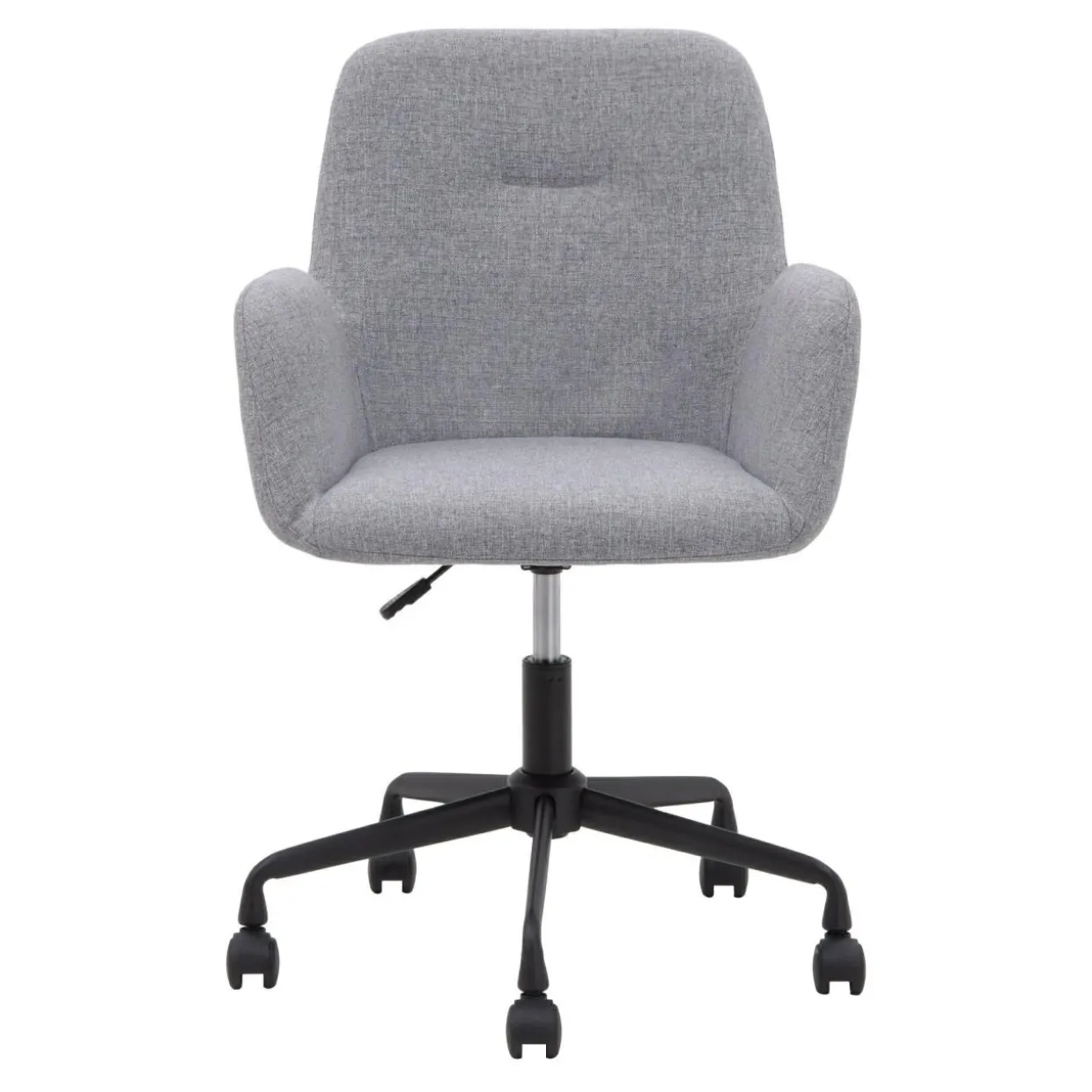 Fotel biurowy szary LERMA