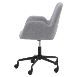 Fotel biurowy szary LERMA