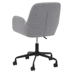Fotel biurowy szary LERMA
