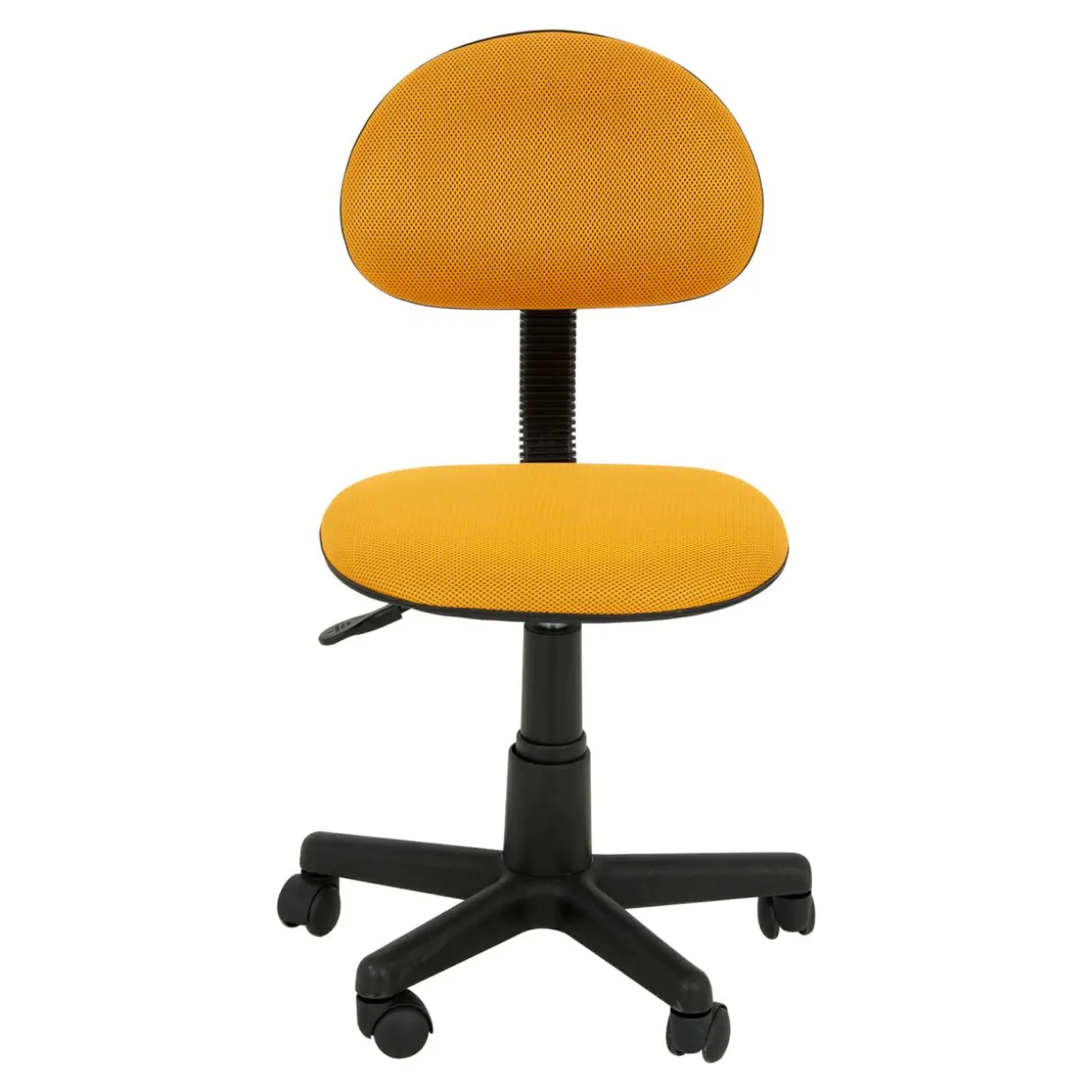 Fotel biurowy żółty LILOW