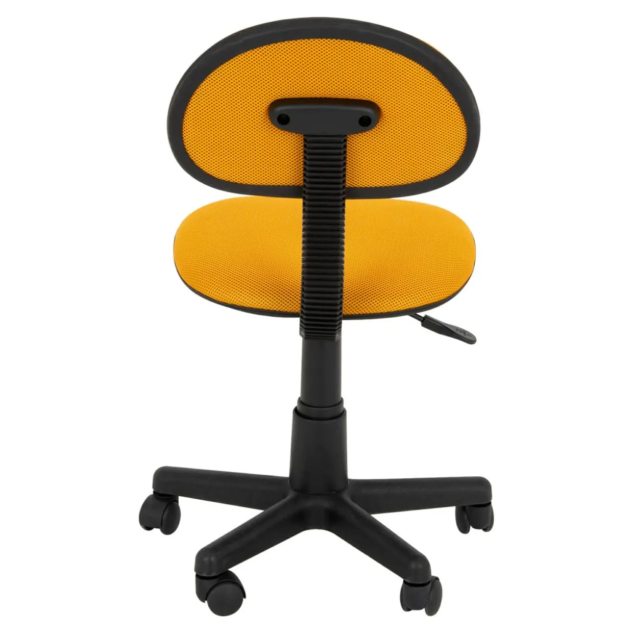 Fotel biurowy żółty LILOW