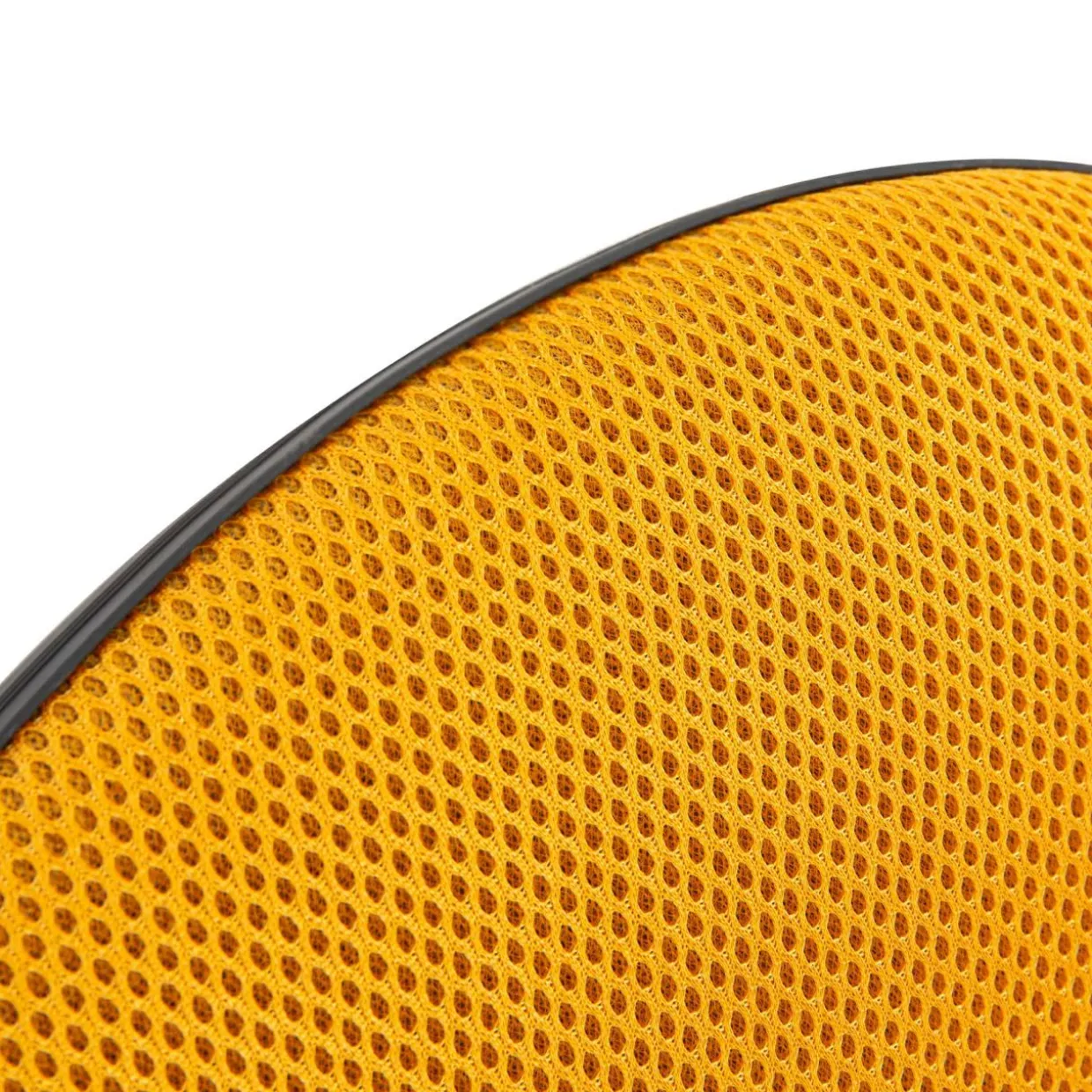 Fotel biurowy żółty LILOW