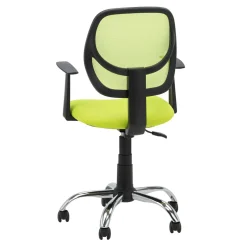 Fotel biurowy z siatką mesh zielony NOPE