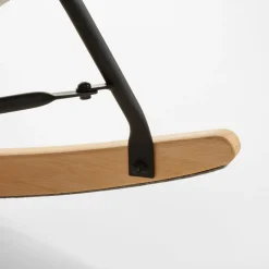 Fotel bujany jasnoszary DYNI