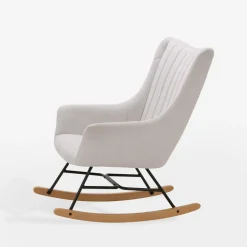 Fotel bujany jasnoszary MOGDO