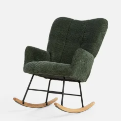 Fotel bujany JEXLA zielony