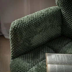 Fotel bujany JEXLA zielony