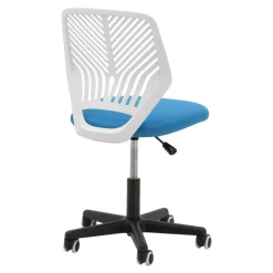 Fotel dziecięcy niebiesko-biały MINISIT