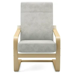 Fotel finka jasnoszary BAKU
