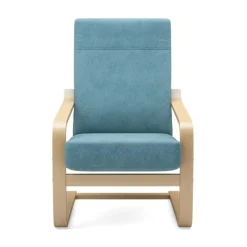 Fotel finka turkusowy BAKU