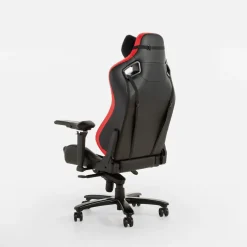 Fotel gamingowy czarno-czerwony MORAZI