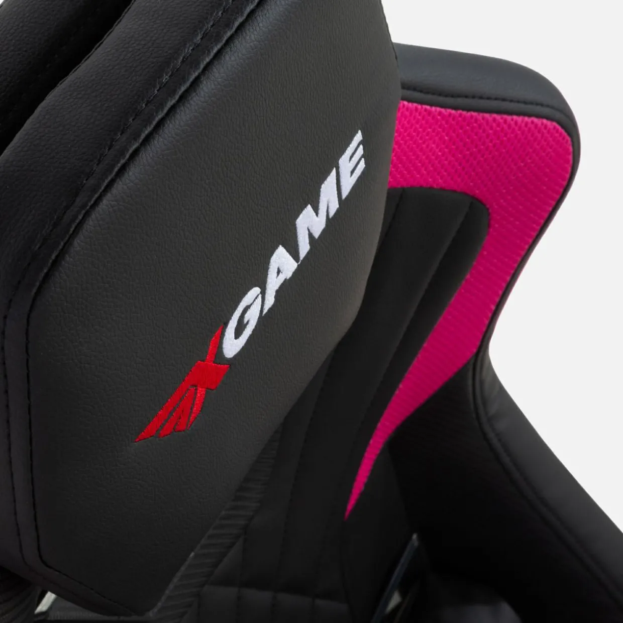 Fotel gamingowy MEWINO czarno-różowy