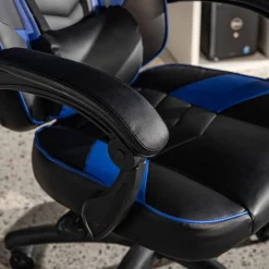 Fotel gamingowy niebieski CONTROLS