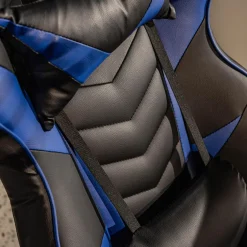 Fotel gamingowy niebieski CONTROLS