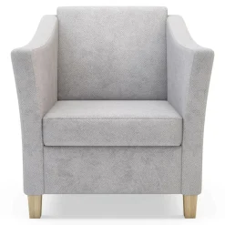 Fotel jasnoszary BONARI